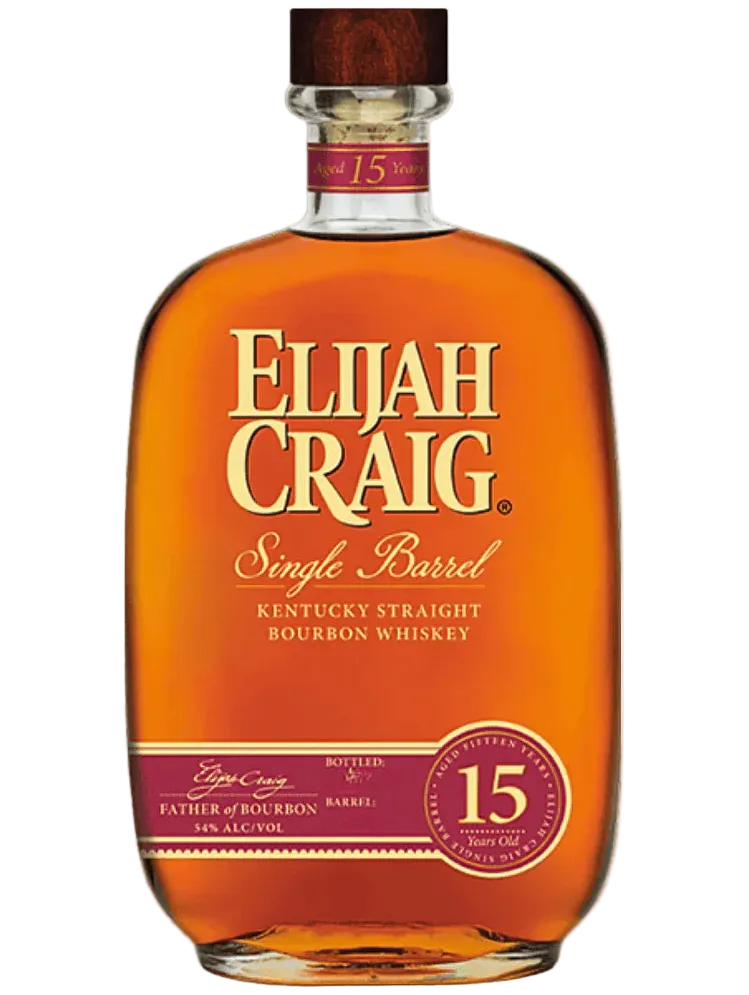 Elijah Craig Single Barrel Whiskey 15 year