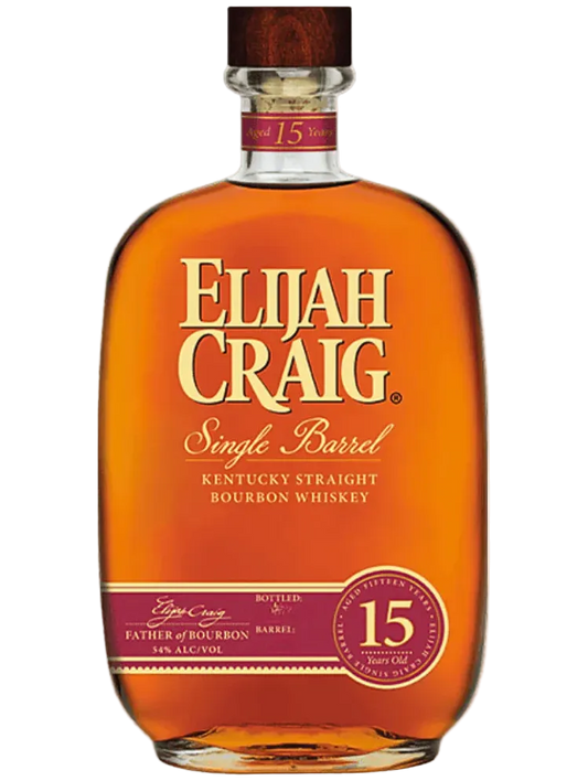 Elijah Craig Single Barrel Whiskey 15 year