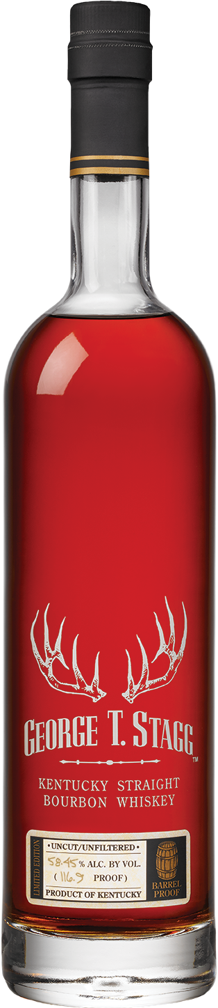 George T Stagg uncut Barrel Proof Bourbon Whiskey 750 ml