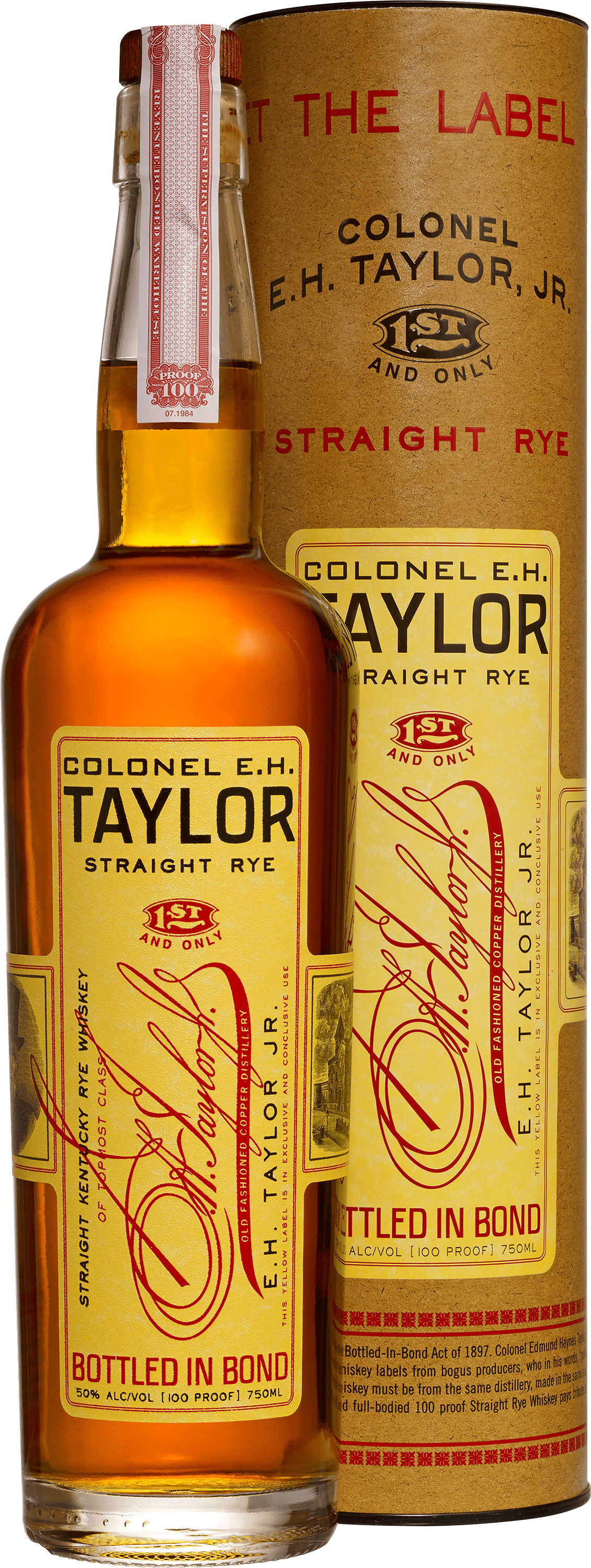 Colonel E.H. Taylor Straight Rye Whiskey 750 ml