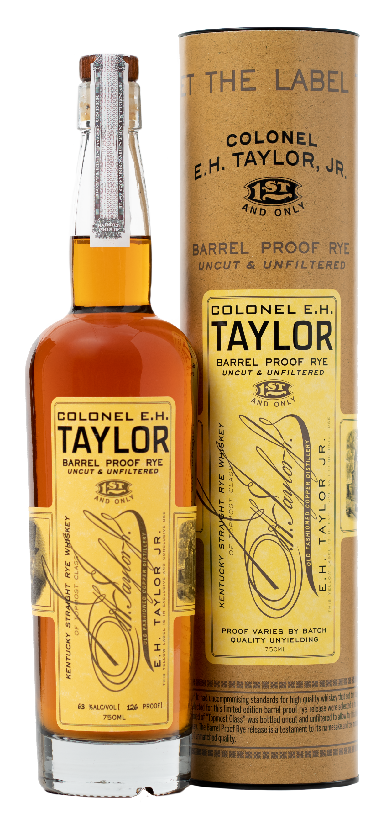 Colonel E.H Taylor Jr Barrel Proof Rye 750 ml