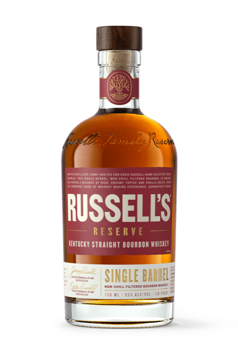 Russells Reserve Straight Bourbon Small Batch Single Barrel 750ml