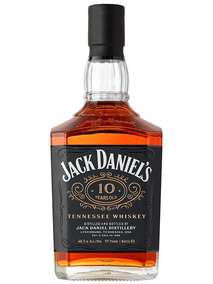 Jack Daniels 10 year Tennessee Whiskey 700 ml